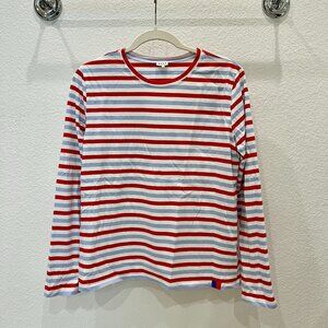 KULE The Modern Long - White, Sky & Poppy